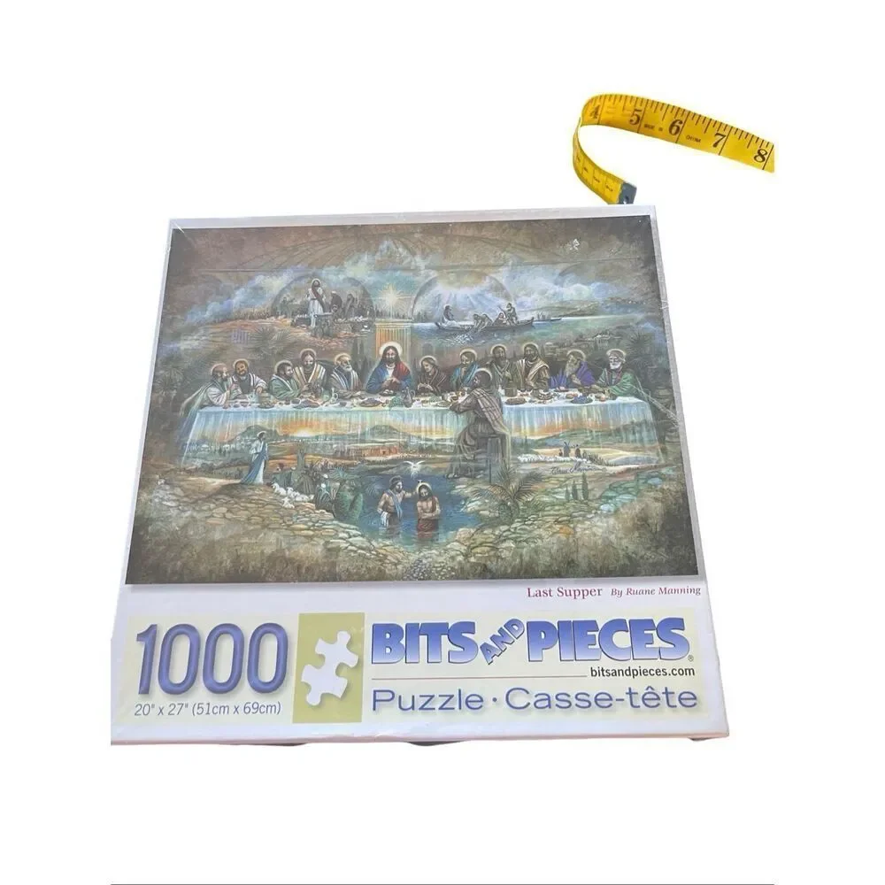 New Bits and Pieces The Last Supper Ruane Manning 1000 Pieces Jigsaw Puzzle